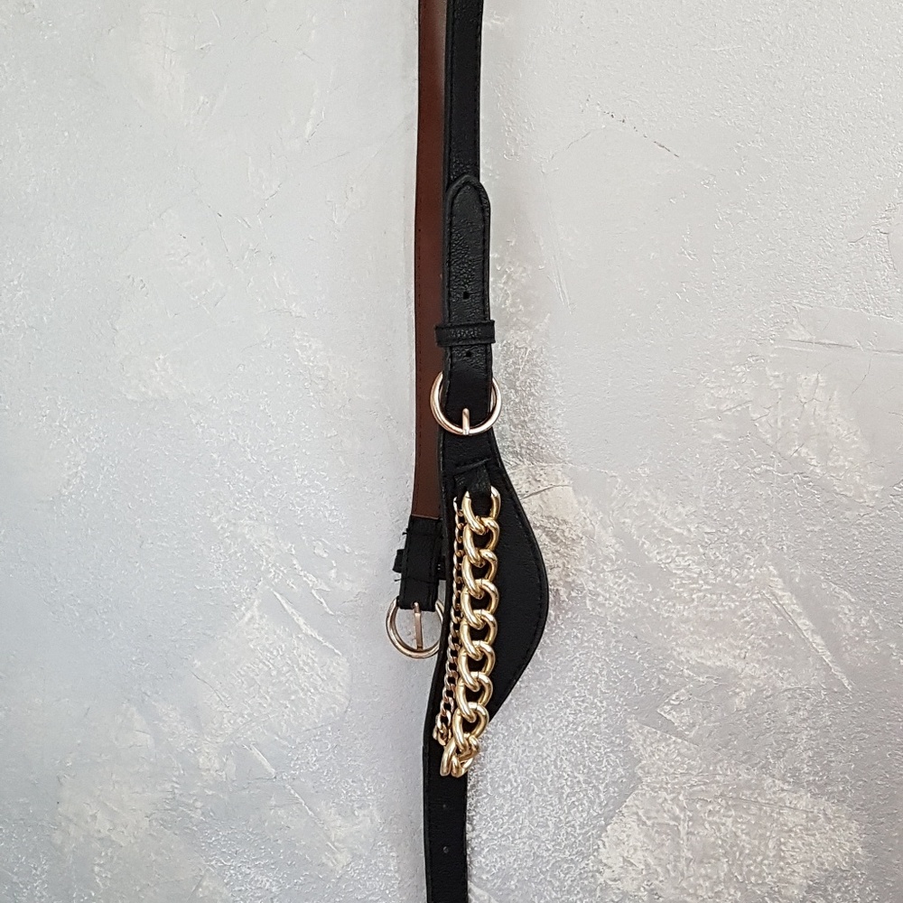 gold hardware belt